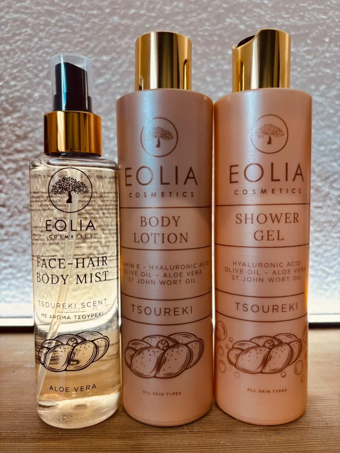 σετ τσουρεκι Set body lotion-mist-shower gel τσουρέκι - Image 1